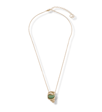 Ciclone Necklace - Green Quartz Small