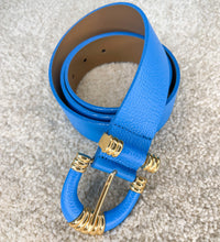 Mix metal/ Leather Belt